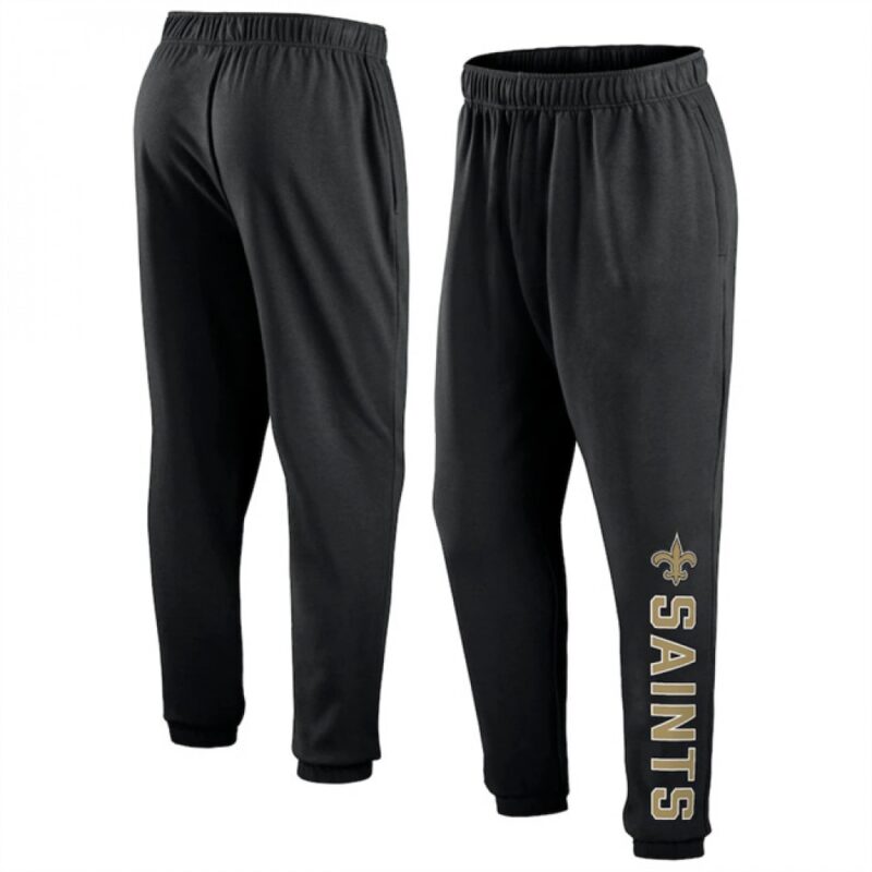 6862a75b40422_1 Men's New Orleans Saints Black From Tracking Sweatpants