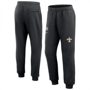 6862a75e7a017_1 Men's New Orleans Saints Black From Tracking Sweatpants