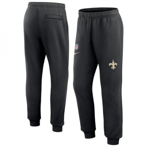 6862a75e7a017_1 Men's New Orleans Saints Black From Tracking Sweatpants