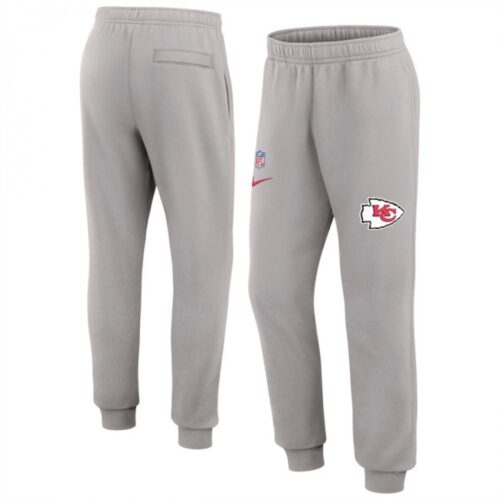 6862a798cb123_1 Men's Kansas City Chiefs Grey Chop Block Fleece Sweatpants