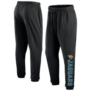 6862a7a3ba1cb_1 Men's Jacksonville Jaguars Black Chop Block Fleece Sweatpants