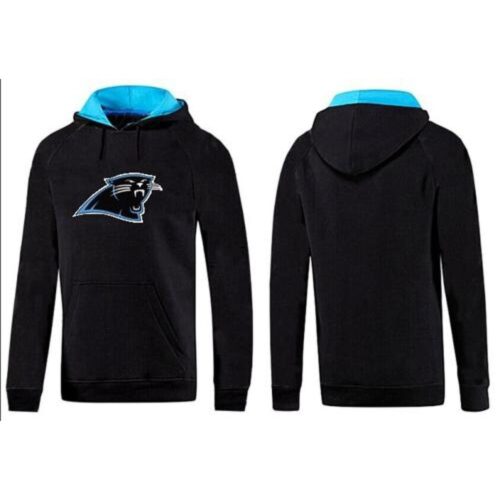 6862a8ea3b5ed_1 Carolina Panthers Logo Pullover Hoodie Black & Blue