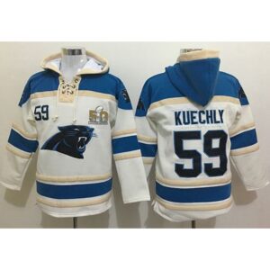 6862a91828071_1 Panthers #59 Luke Kuechly White Super Bowl 50 Sawyer Hoodie Sweatshirt NFL Hoodie