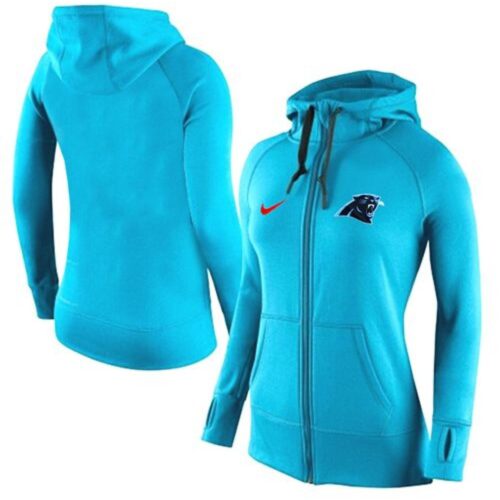 6862aab57bded_1 Women's Carolina Panthers Full-Zip Performance Hoodie Light Blue