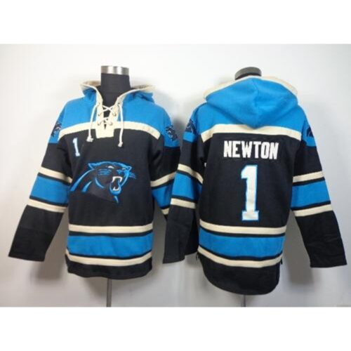 6862aaf826d02_1 Panthers #1 Cam Newton Black Sawyer Hoodie Sweatshirt NFL Hoodie