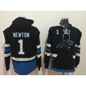 6862abe257ed3_1 Men's Carolina Panthers #1 Cam Newton Black All Stitched NFL Hoodie Sweatshirt