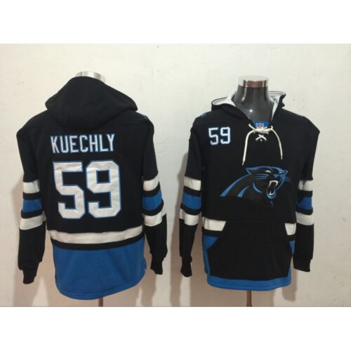 6862abf1d0b5e_1 Men's Carolina Panthers #59 Luke Kuechly Black All Stitched NFL Hoodie Sweatshirt