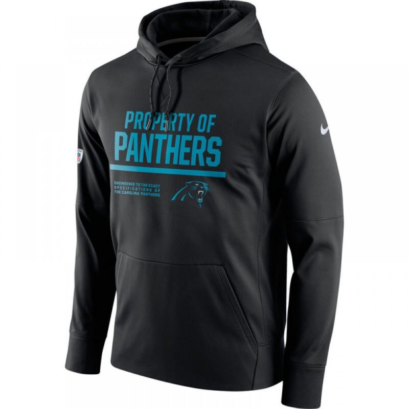 6862ac1279534_1 Men's Carolina Panthers Black Circuit Property Of Performance Pullover Hoodie