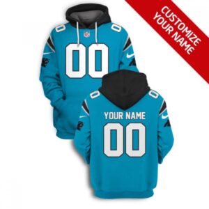 6862acad4b5ab_1 Men's Carolina Panthers Active Player Custom 2021 Blue Pullover Hoodie