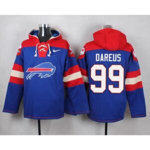 6862ace8eb192_1 Bills #99 Marcell Dareus Royal Blue Player Pullover NFL Hoodie