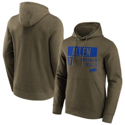 6862acf5e657f_1 Men's Buffalo Bills #17 Josh Allen Fashion Name & Number Hoodie