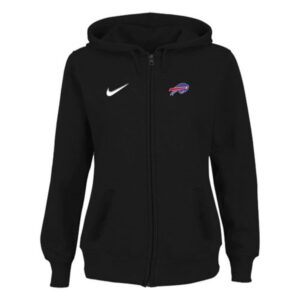 6862ad04255f1_1 Women's Buffalo Bills Stadium Rally Full Zip Hoodie Black
