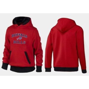 6862ad697a3fe_1 Buffalo Bills Heart & Soul Pullover Hoodie Red & Black