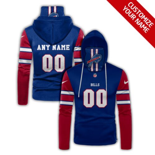 6862ae41bb4d7_1 Men's Buffalo Bills 2020 Blue/Red Customize Hoodie Mask
