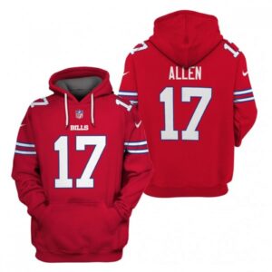6862aee62c6a3_1 Men's Buffalo Bills #17 Josh Allen 2021 Red Pullover Hoodie
