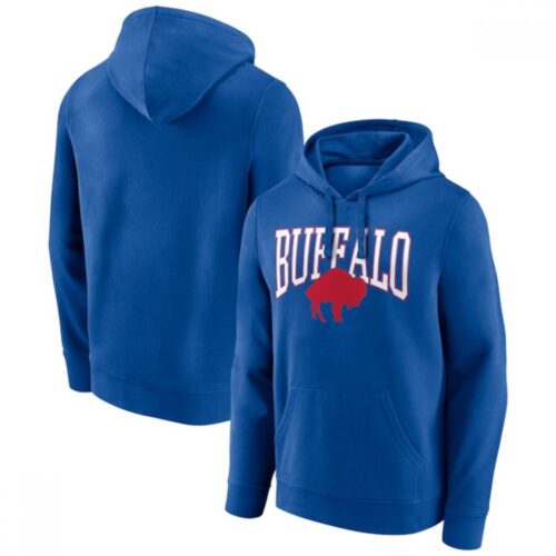 6862af4f5b7c2_1 Men's Buffalo Bills Royal Gridiron Classics Campus Standard Pullover Hoodie