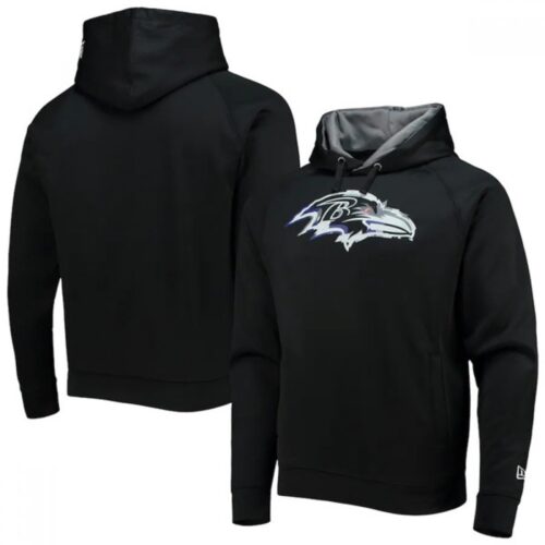 6862af7ece6dd_1 Men's Baltimore Ravens Black Pullover Hoodie