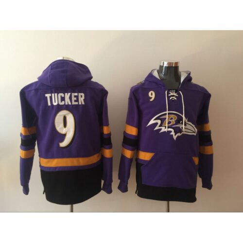 6862b03d7fd43_1 Men's Baltimore Ravens #9 Justin Tucker Purple All Stitched NFL Hoodie Sweatshirt