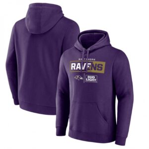 6862b044e5582_1 Men's Baltimore Ravens Purple x Bud Light Pullover Hoodie