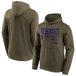 6862b090d9a80_1 Men's Baltimore Ravens #8 Lamar Jackson Fashion Name & Number Hoodie