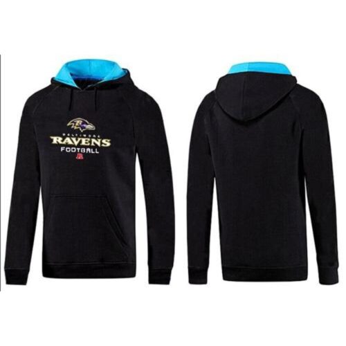 6862b0f8094b5_1 Baltimore Ravens Critical Victory Pullover Hoodie Black & Blue