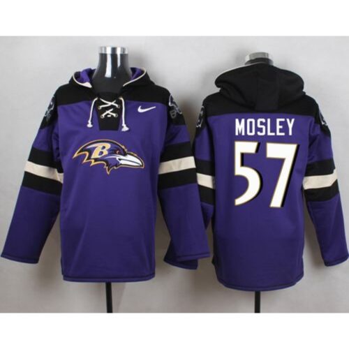 6862b15ba44ac_1 Ravens #57 C.J. Mosley Purple Player Pullover NFL Hoodie