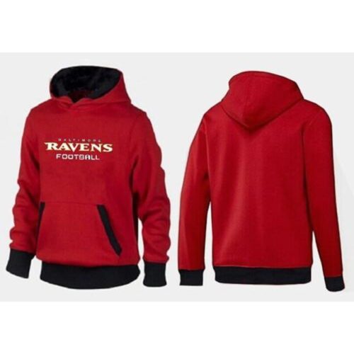 6862b193bf4ea_1 Baltimore Ravens English Version Pullover Hoodie Red & Black