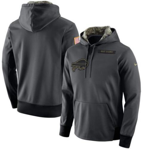 6862b196ce80b_1 Men's Buffalo Bills Anthracite Salute to Service Player Performance Hoodie
