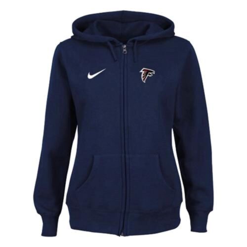 6862b232e334b_1 Women's Atlanta Falcons Ladies Tailgater Full Zip Hoodie Blue