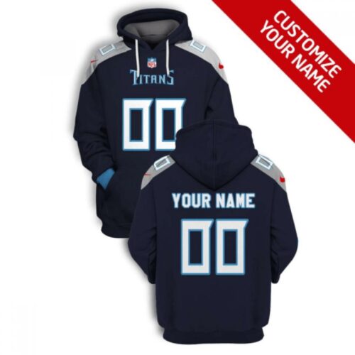 6862bcc98c80e_1 Men's Tennessee Titans Active Player Custom 2021 Navy Pullover Hoodie