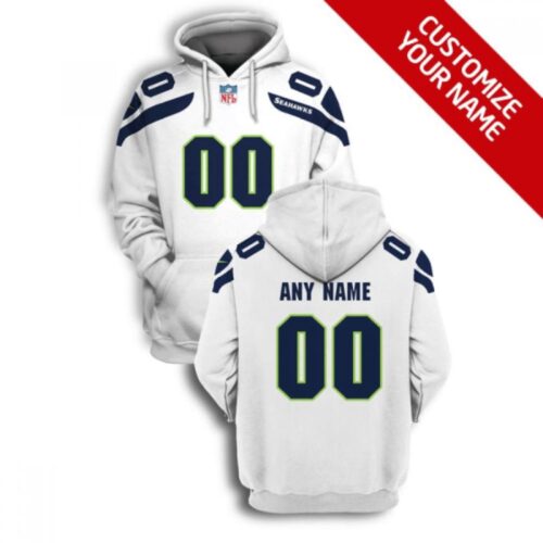 6862c028a384f_1 Men's Seattle Seahawks Active Player Custom 2021 White Pullover Hoodie