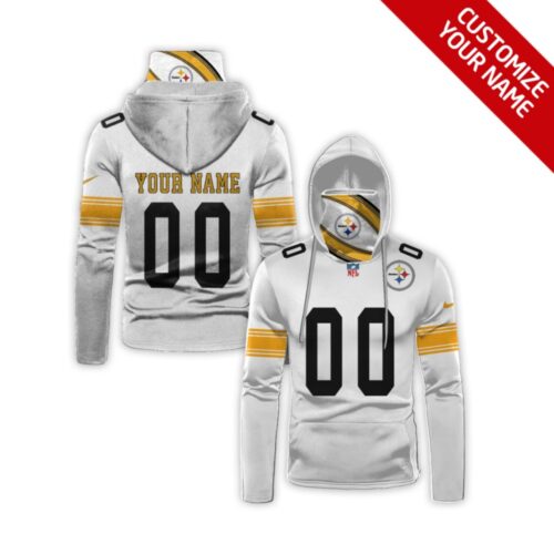 6862c67568669_1 Men's Pittsburgh Steelers 2020 White Customize Hoodie Mask