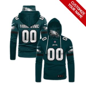 6862cb0e31fe5_1 Men's Philadelphia Eagles 2020 Green Customize Hoodie Mask