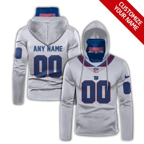 6862d01b63bca_1 Men's New York Giants 2020 White Customize Hoodie Mask