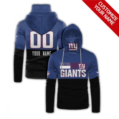 6862d1e9f1173_1 Men's New York Giants 2020 Black And Blue Customize Hoodie Mask