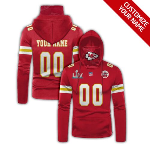 6862e9f92e597_1 Men's Kansas City Chiefs 2020 Red With Super Bowl Patch Customize Hoodie Mask
