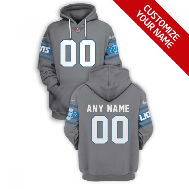 6862f7c16270c_1 Men's Detroit Lions Active Player Custom 2021 Grey Pullover Hoodie