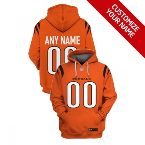 6863049533d61_1 Men's Cincinnati Bengals Active Player Custom 2021 Orange Pullover Hoodie