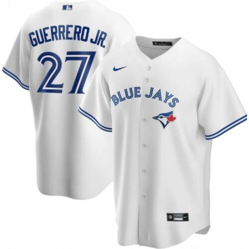 68631096f1795_1 Men's Toronto Blue Jays #27 Vladimir Guerrero Jr. White Cool Base Stitched Jersey