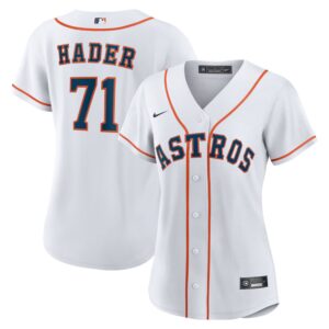 686311808ada1_1 Women's Houston Astros #71 Josh Hader Nike White Home Replica Jersey