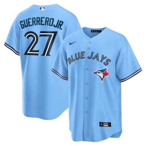 686311ad9b628_1 Men's Toronto Blue Jays #27 Vladimir Guerrero Jr. Nike Powder Blue Alternate Replica Player Jersey