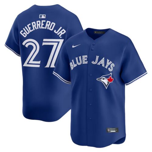 686311b0b50af_1 Men's Toronto Blue Jays #27 Vladimir Guerrero Jr. Nike Royal Alternate Limited Player Jersey