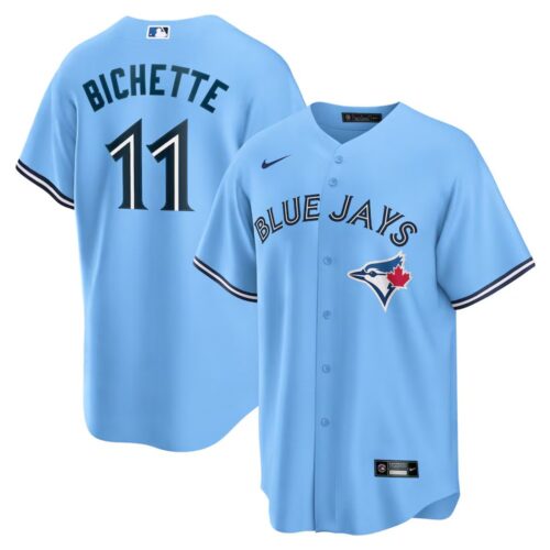 686311b9b93cd_1 Men's Toronto Blue Jays #11 Bo Bichette Nike Powder Blue Alternate Replica Player Name Jersey
