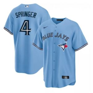 686311c923953_1 Men's Toronto Blue Jays #4 George Springer Light Blue Cool Base Stitched Jersey
