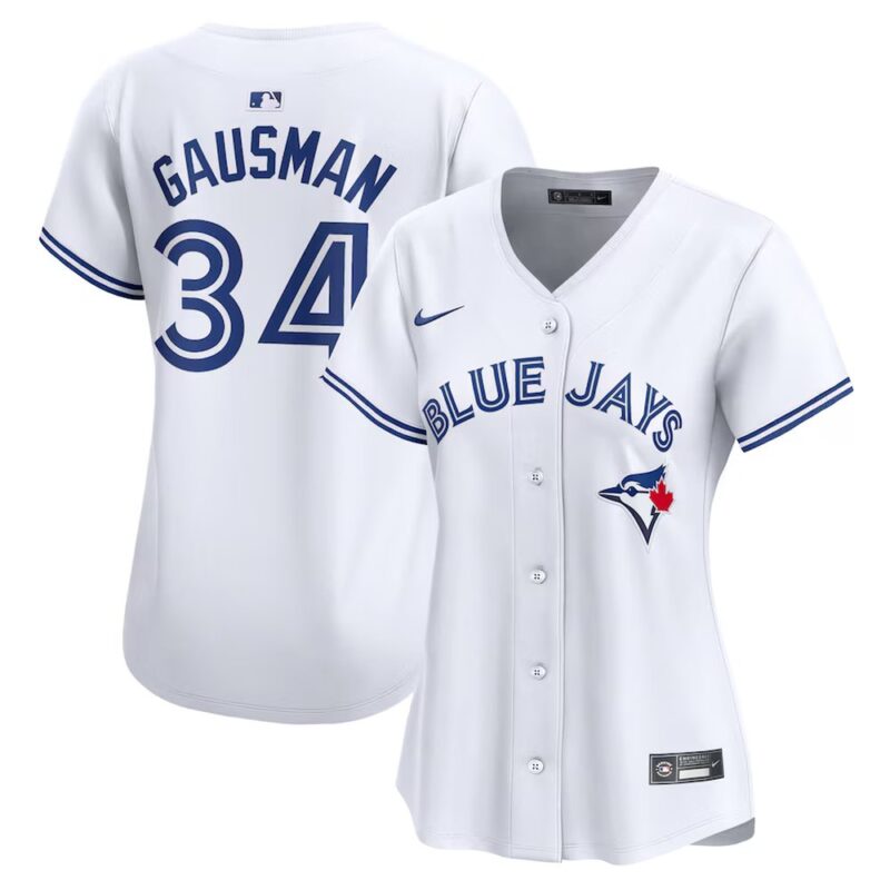 686311ed1fa8e_1 Women's Toronto Blue Jays #34 Kevin Gausman Nike White Home Limited Player Jersey