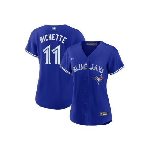 686311febd7b7_1 Women's Toronto Blue Jays #11 Bo Bichette Nike Powder Blue Alternate Replica Player Name Jersey