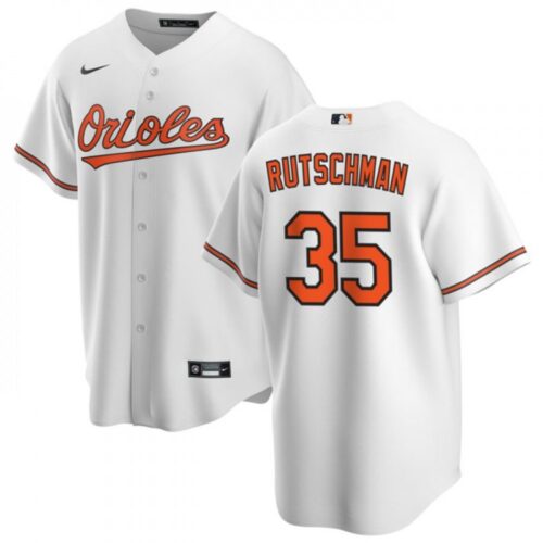 6863120dbdc3c_1 Men's Baltimore Orioles #35 Adley Rutschman White Cool Base Stitched Jersey