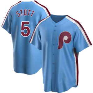 68631216a82a5_1 Men's Philadelphia Phillies #5 Bryson Stott Blue Cool Base Stitched Jersey