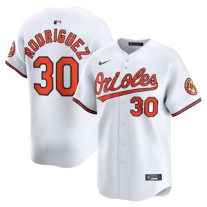 686312733c753_1 Men's Baltimore Orioles #30 Grayson Rodriguez White Alternate Limited Player Jersey