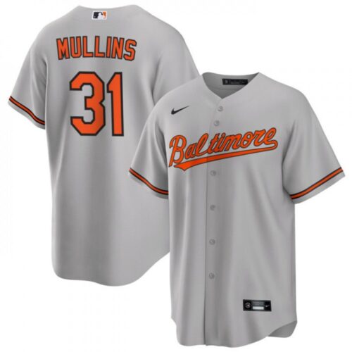 686312aa49011_1 Men's Baltimore Orioles #31 Cedric Mullins Grey Cool Base Stitched Jersey